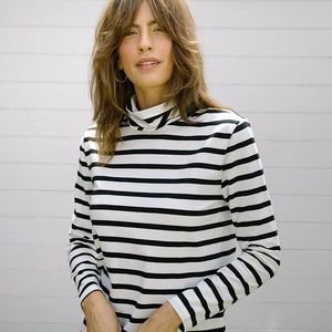 TRADLANDS Monty stripe turtleneck